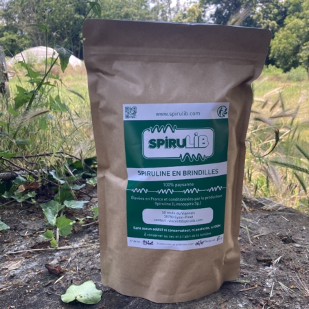 Sachet brindilles spiruline 500g spirulib